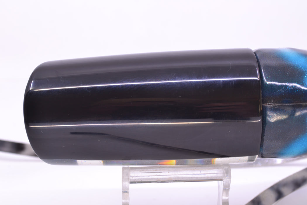 Marlin Magic Lures Tahitian Pearl Black Back Da Hammer 14" 11oz FT Vinyl Wahoo