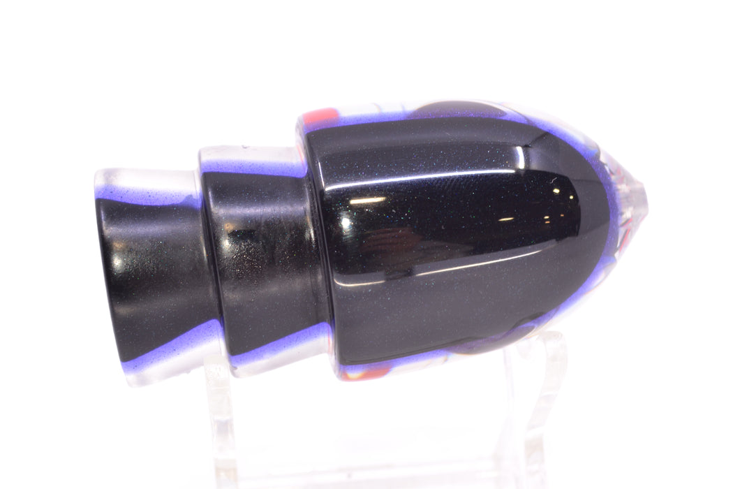 LS Lures Blue-Silver Rainbow Black-Purple Back Flyer 11" 3.8oz GZE