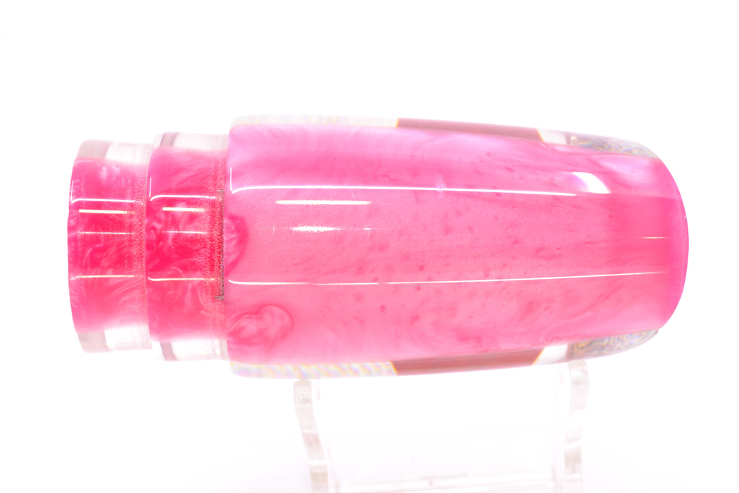 Koya Lures Lai Skin Pink Back Red Eyes Straight Runner 12" 5.8oz GZE