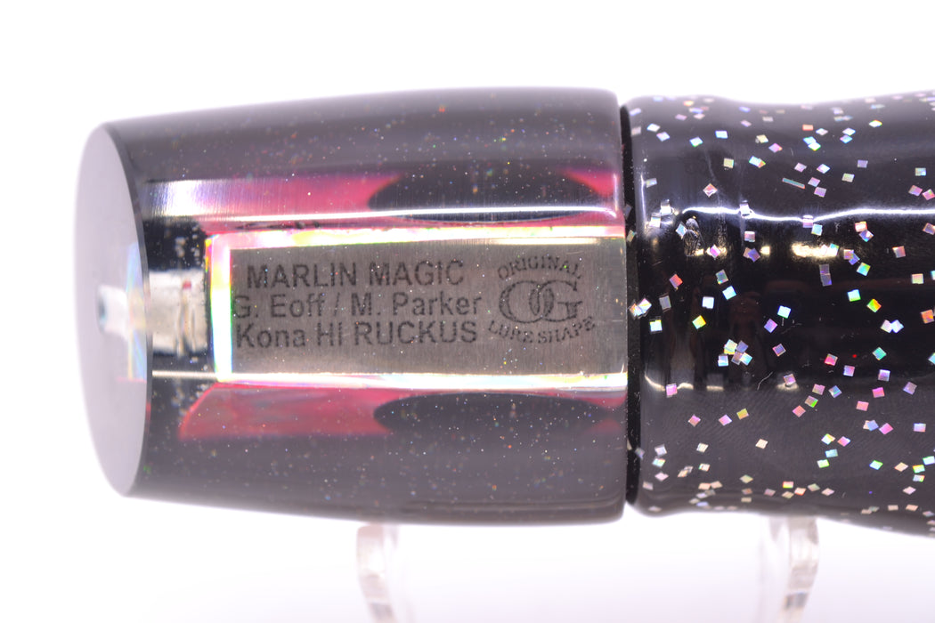 Marlin Magic Pink MOP Black Back Red Eyes Ruckus 12" 11oz Skirted Black/Pink