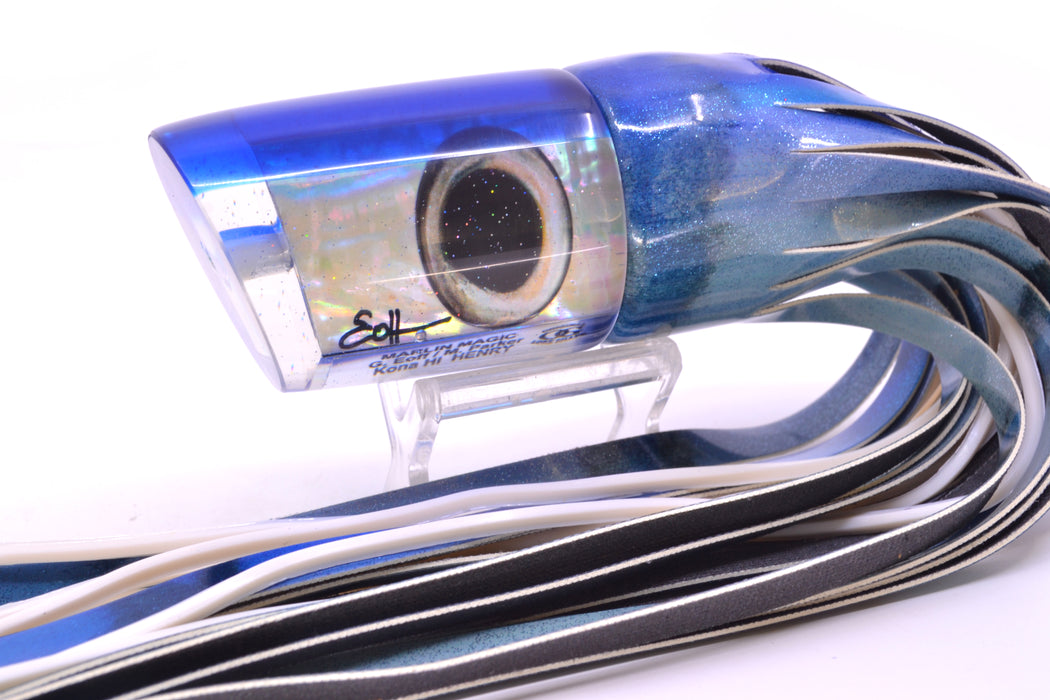 Marlin Magic Lures White Awabi Blue Back Taxi Eyes Henry 12" 9.8oz FT Vinyl Aku Revisited