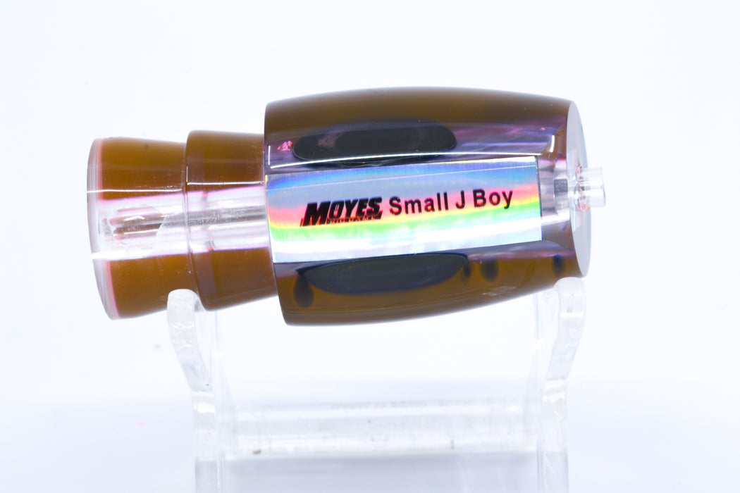 Moyes Lures Rainbow MOP Black-Pink Back Small J-Boy 9" 1.5oz GZE