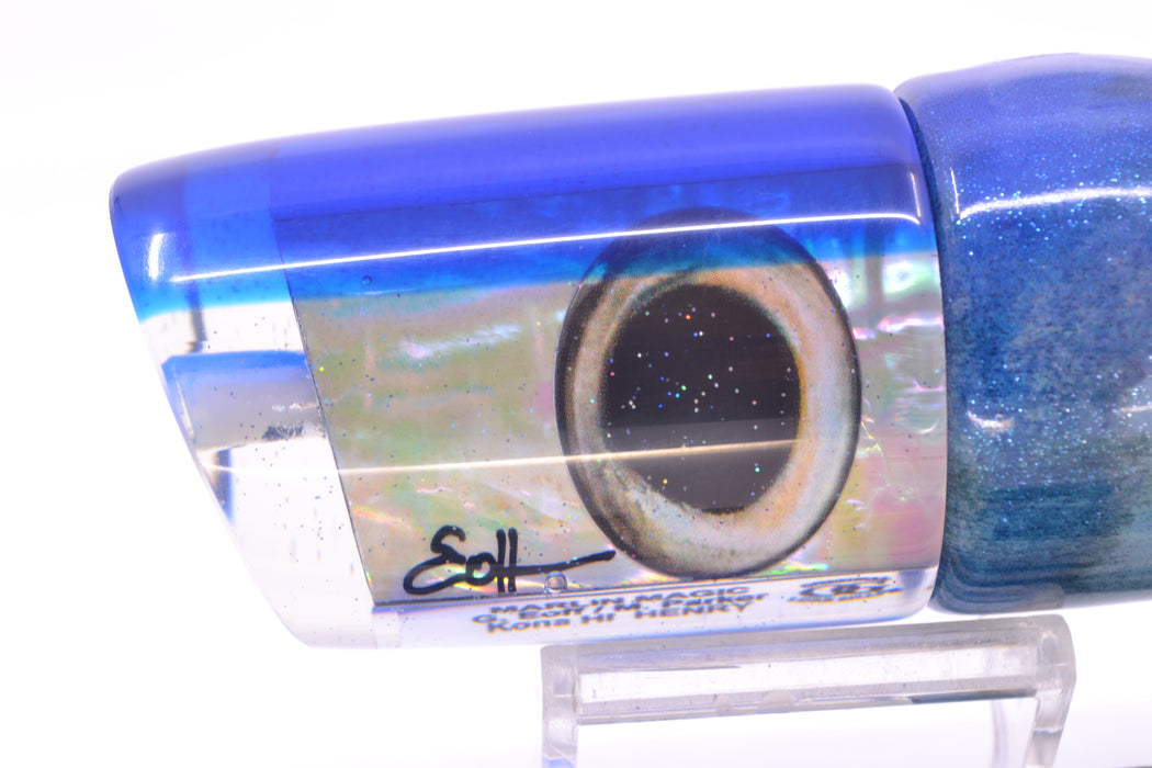 Marlin Magic Lures White Awabi Blue Back Taxi Eyes Henry 12" 9.8oz FT Vinyl Aku Revisited