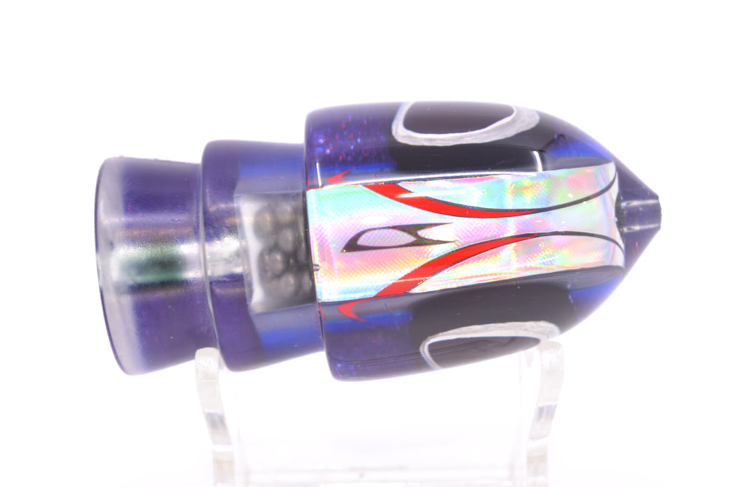 LS Lures Blue-Silver Rainbow Black-Purple Back Flyer 11" 3.8oz GZE