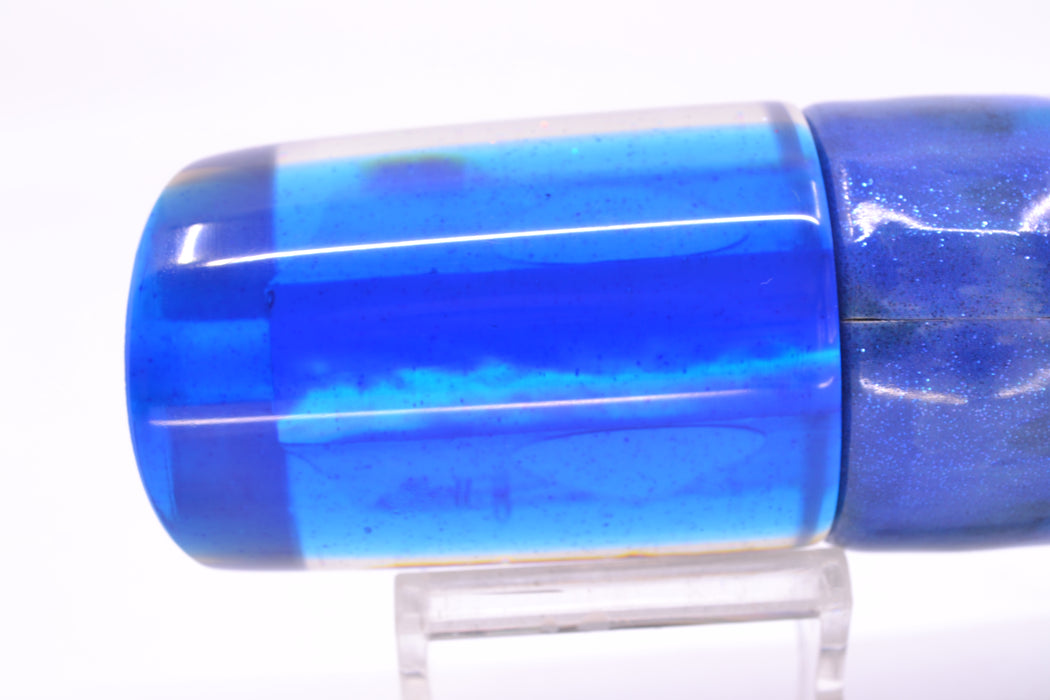 Marlin Magic Lures White Awabi Blue Back Taxi Eyes Henry 12" 9.8oz FT Vinyl Aku Revisited