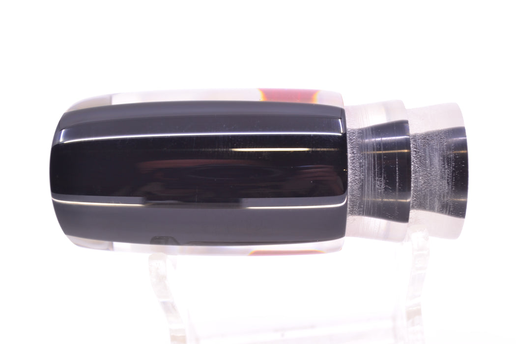 Crampton Baits Real White MOP Black Back Red Eyes Mini HoG 9" 2.1oz