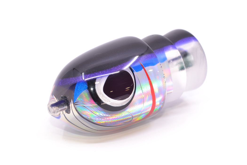 LS Lures Blue-Silver Rainbow Black-Purple Back Flyer 11" 3.8oz GZE