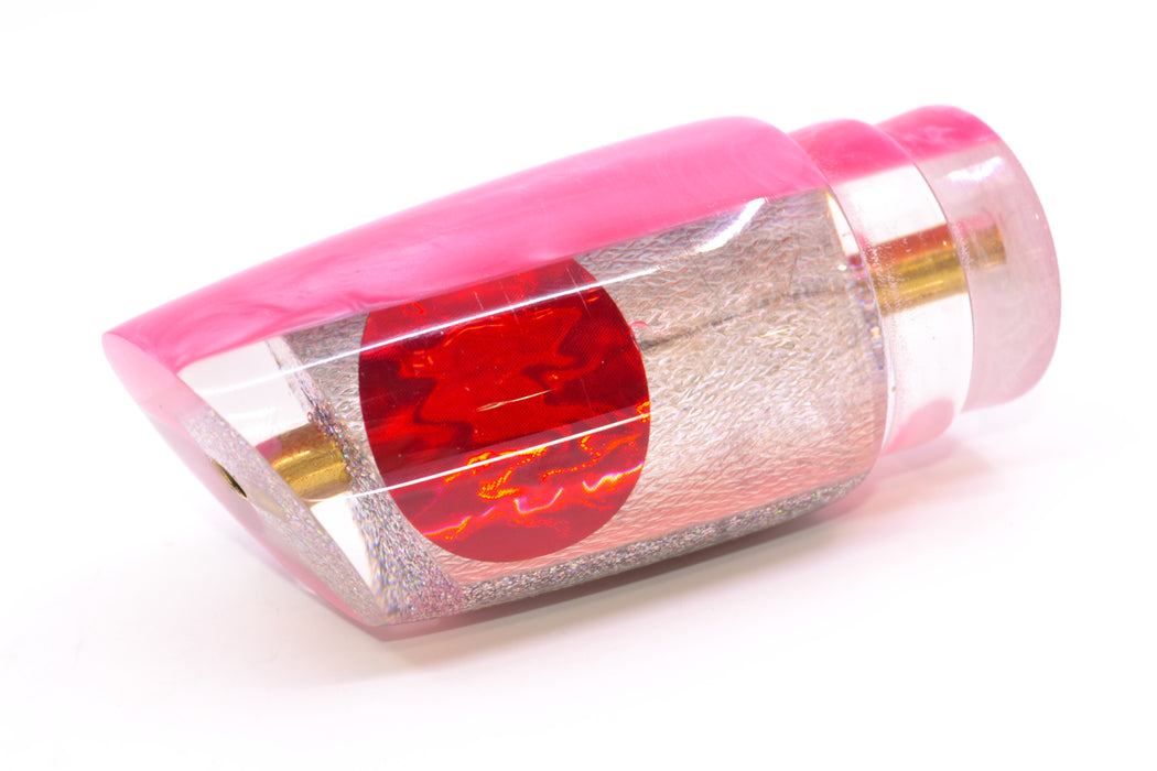 Koya Lures Lai Skin Pink Back Red Eyes Straight Runner 12" 5.8oz GZE