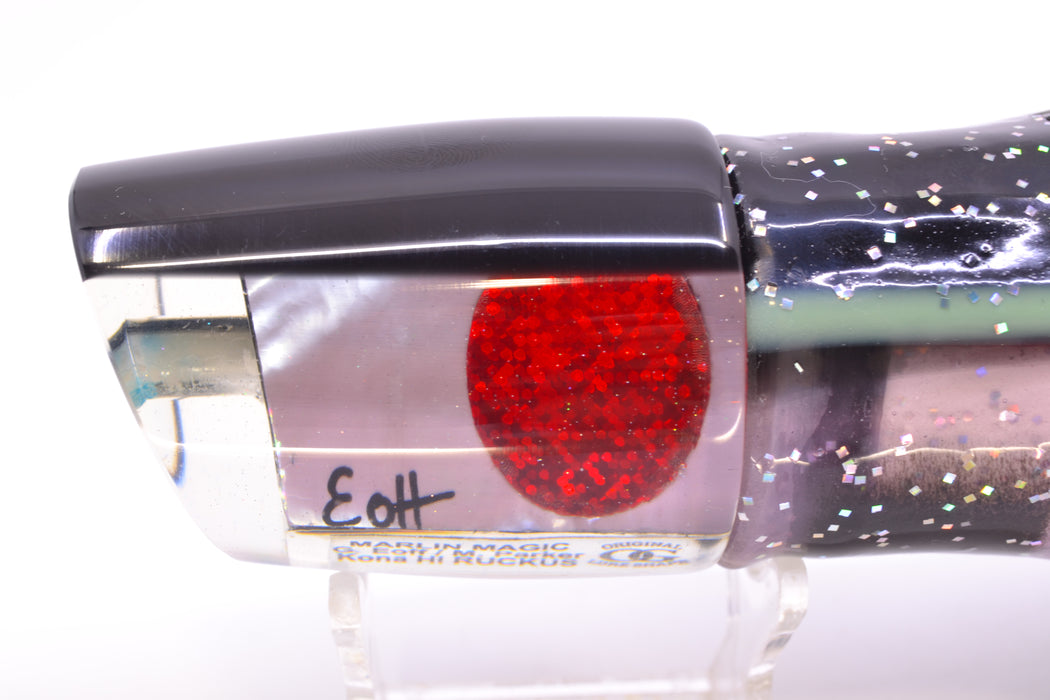 Marlin Magic Lavender MOP Black Back Red Eyes Ruckus 12" 11oz Skirted Purple-Black/White