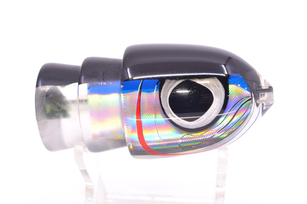 LS Lures Blue-Silver Rainbow Black Back Flyer 11" 3.8oz