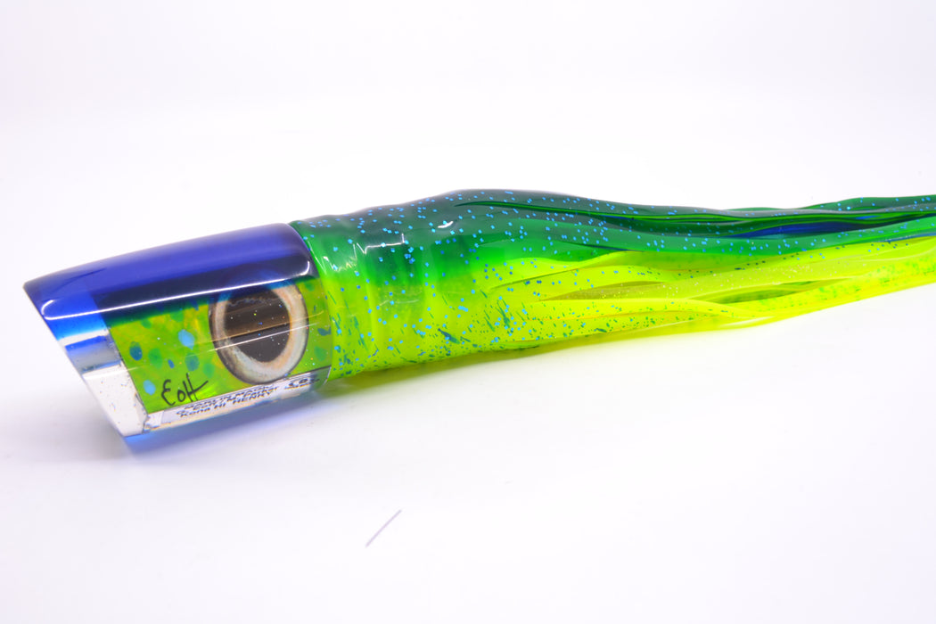 Marlin Magic Mahi MOP Blue Back Taxi Eyes Henry 12" 11.5oz Skirted Mahi