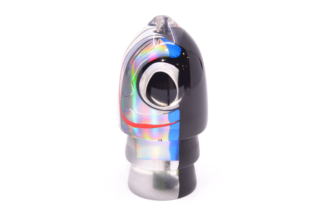 LS Lures Blue-Silver Rainbow Black Back Flyer 11" 3.8oz