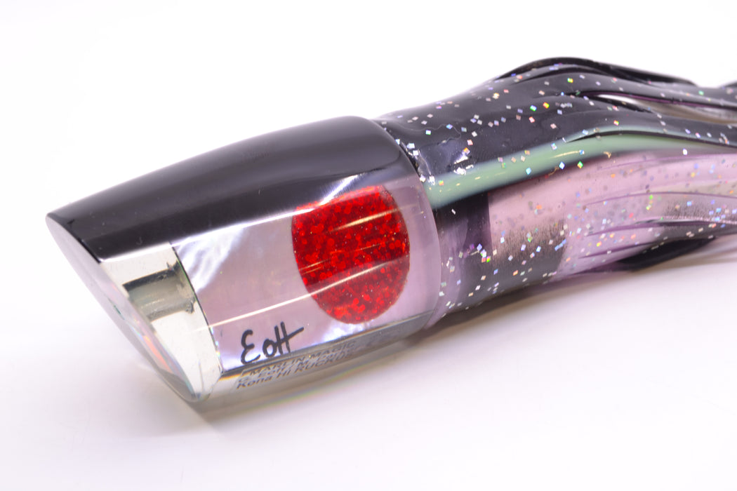 Marlin Magic Lavender MOP Black Back Red Eyes Ruckus 12" 11oz Skirted Purple-Black/White