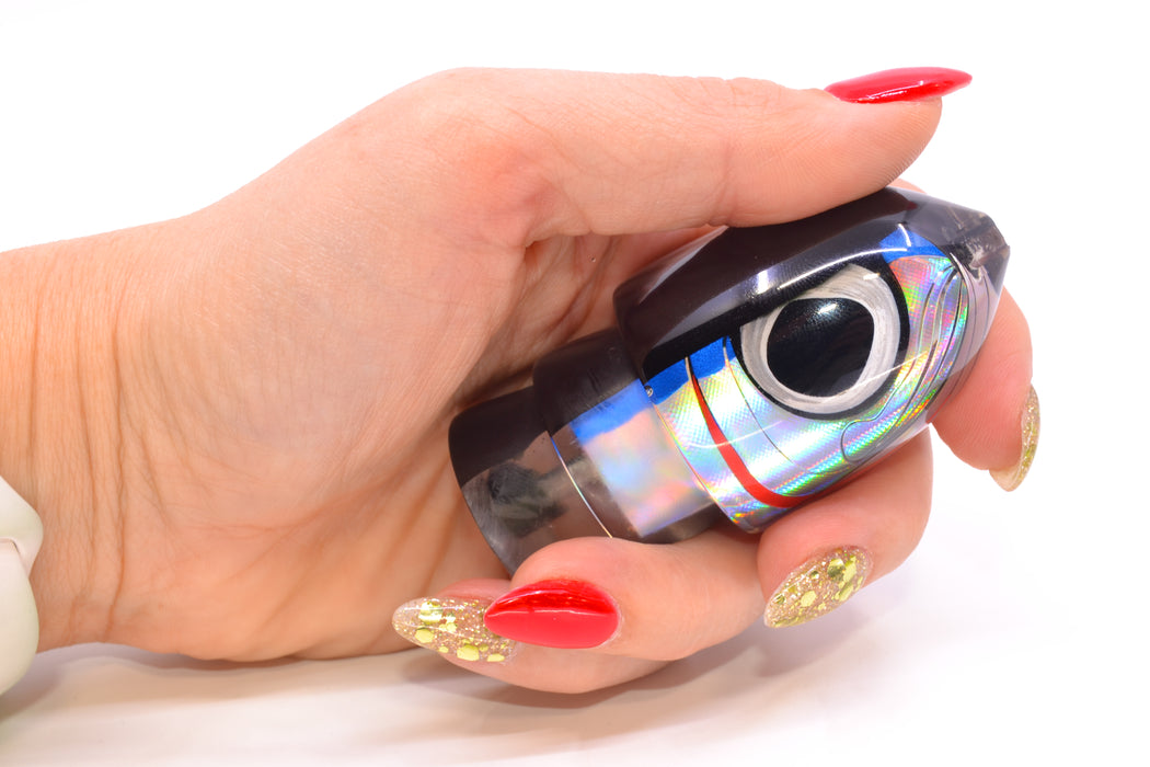 LS Lures Blue-Silver Rainbow Black Back Flyer 11" 3.8oz