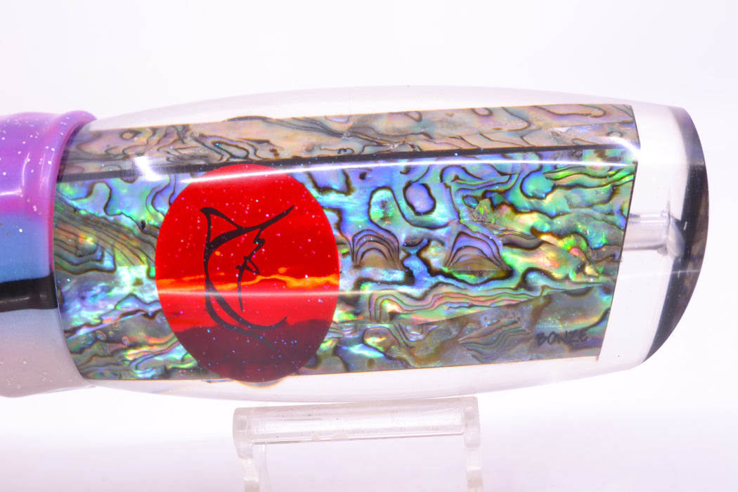 Bonze Lures Paua Shell Red Eyes Dog Bollocks 16" 20oz Skirted Gay Bob