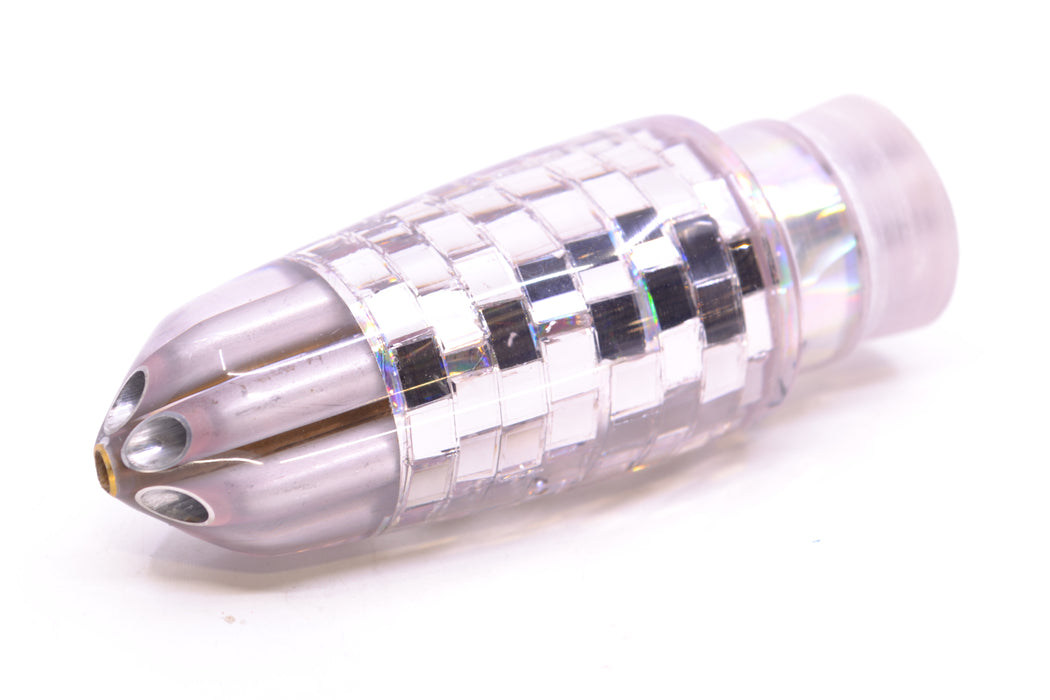 Ali'i Kai Lures Clear Mirrored Disco Ball Six Shooter 9" 4.4oz