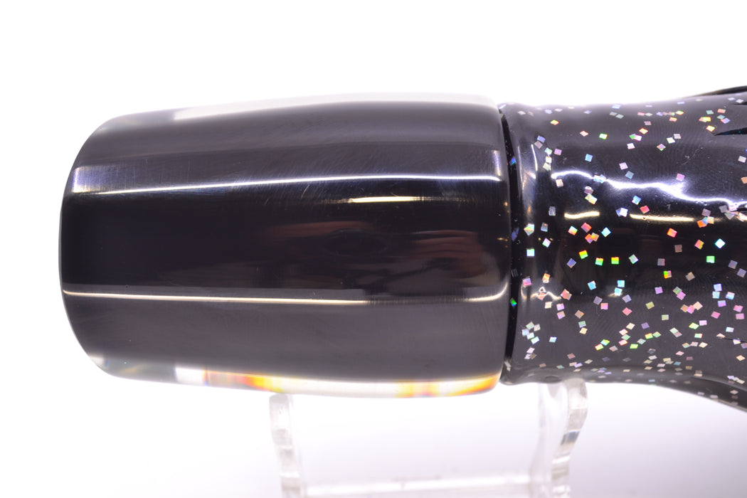 Marlin Magic Blue-Purple Abalone Black Back Taxi Eyes Ruckus 12" 11oz Skirted Black