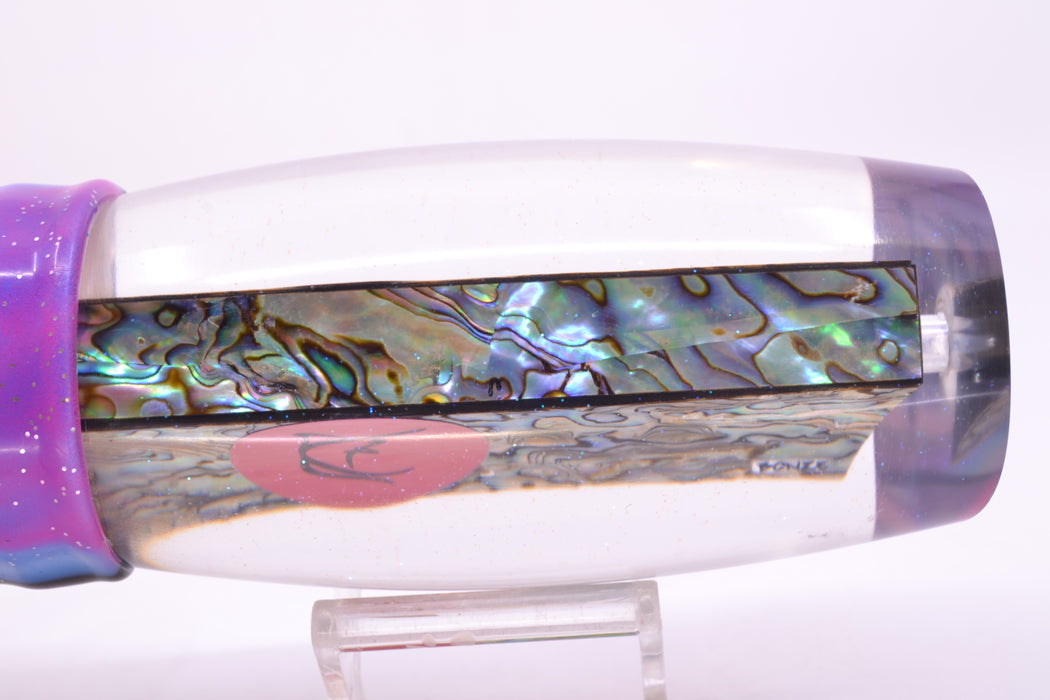 Bonze Lures Paua Shell Red Eyes Dog Bollocks 16" 20oz Skirted Gay Bob