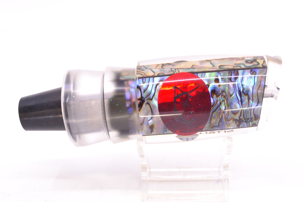 Bonze Lures Paua Shell Red Eyes Ballistic 12" 8.5oz