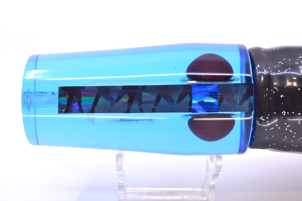 Aloha Lures Blue Mirrored Red Eyes Sundowner 14" 11.5oz Skirted New Pre-Owned