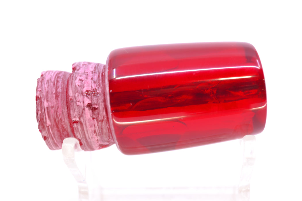 Coggin Lures Red Pearl Glass Black-Red Eyes Small Slant Bogie 9" 1.3oz