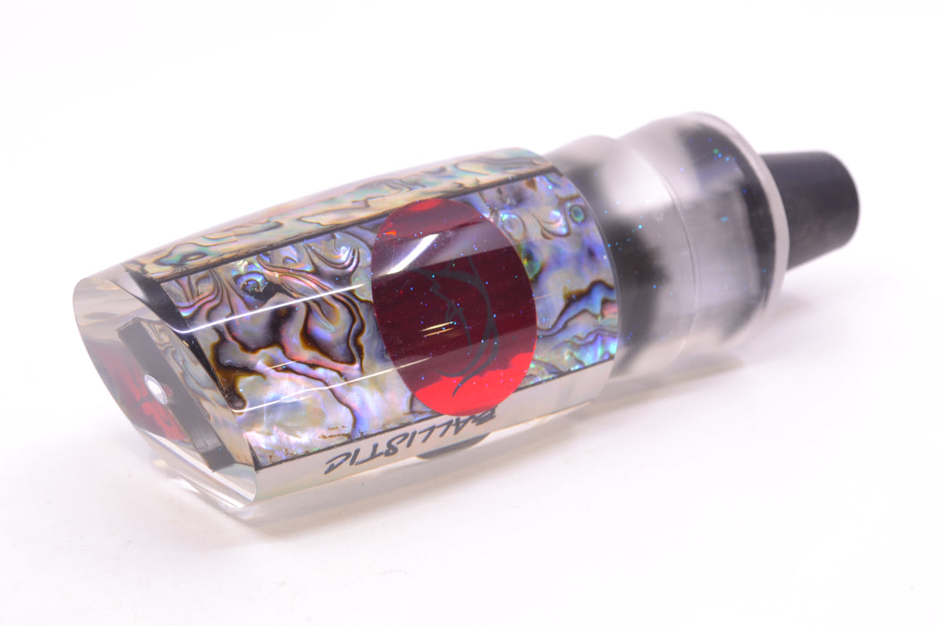 Bonze Lures Paua Shell Red Eyes Ballistic 12" 8.5oz