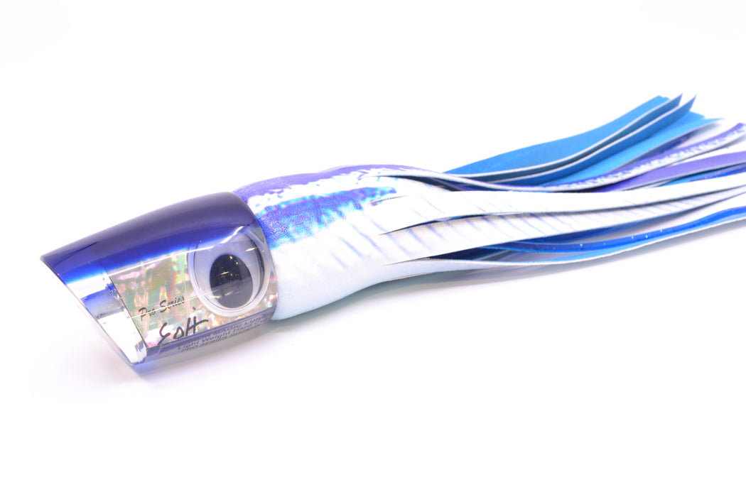 Marlin Magic Pro Series White Awabi Blue Back Ruckus 12" 7.8oz ALV Vinyl Blue Ballyhoo