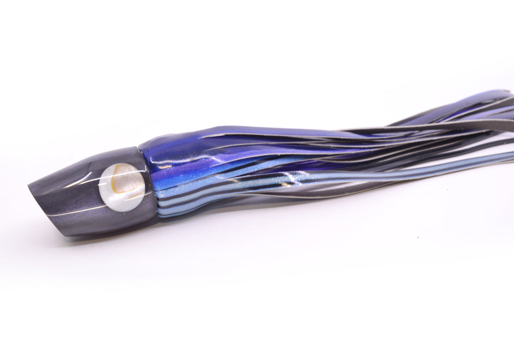 Joe Yee Lures by KEGZ Charcoal Pearl White Shell Eyes Apollo 12" 5oz FT Vinyl Skipjack