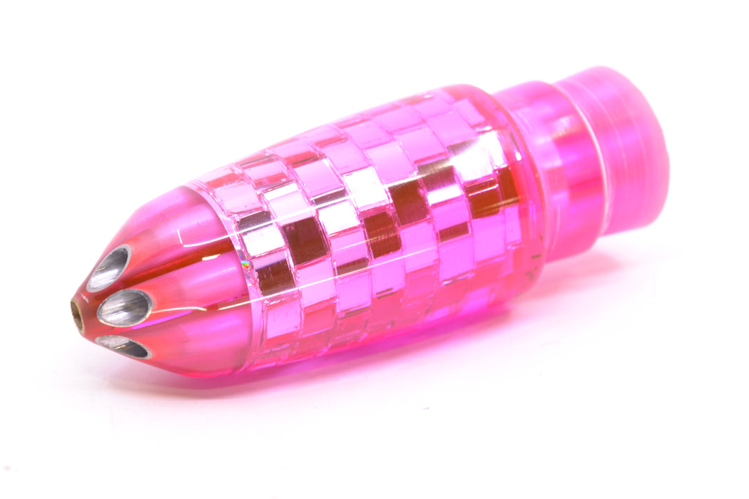 Ali'i Kai Lures Pink Mirrored Disco Ball Six Shooter 9" 4.4oz