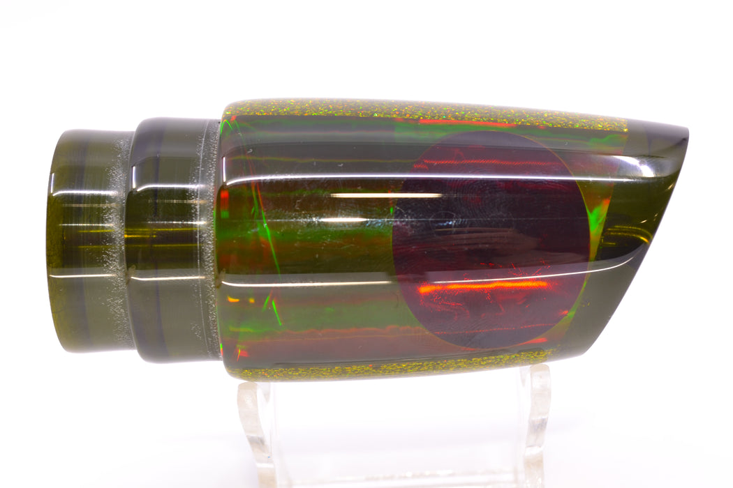 Koya Lures Smoke Rainbow Red Eyes Straight Runner 12" 5.8oz GZE