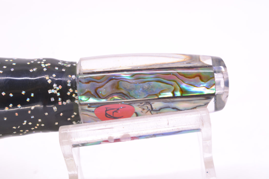 Bonze Lures Paua Shell Red Eyes Get Me Some of That 7" 3.4oz Skirted Magic Johnson