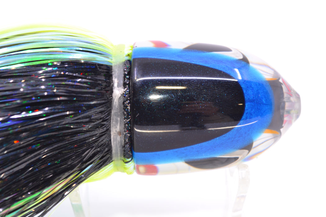 LS Lures Yellow-Silver Rainbow Black-Blue Back Flyer 11" 5oz EZ Flash Yellowfin