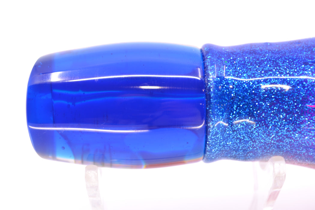 Marlin Magic Pink Awabi Blue Back Red Eyes Small Ruckus 9" 5oz Skirted Blue-Silver/Pink