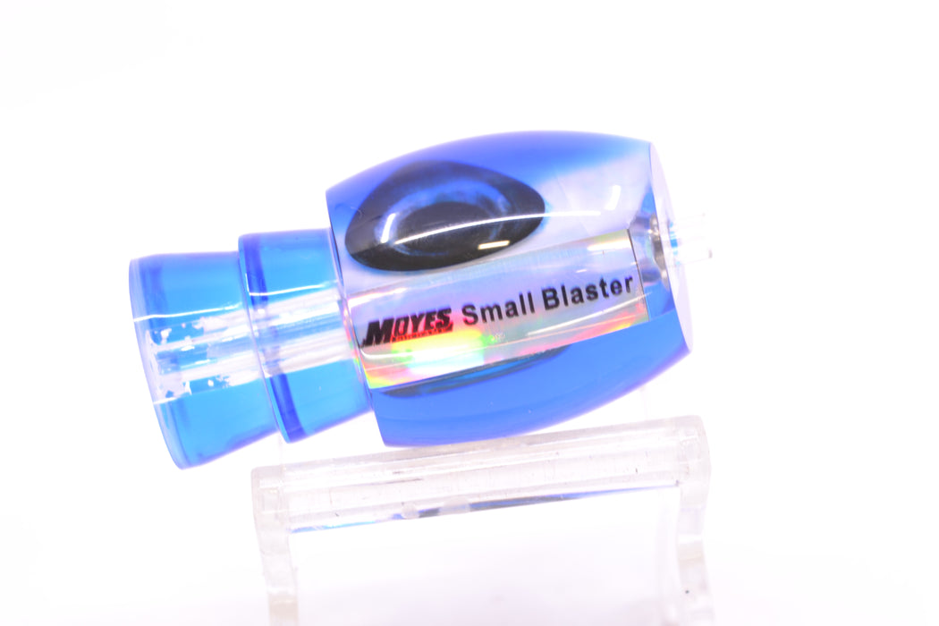 Moyes Lures White MOP Blue Back Taxi Eyes NEW Small Blaster 9" 3oz