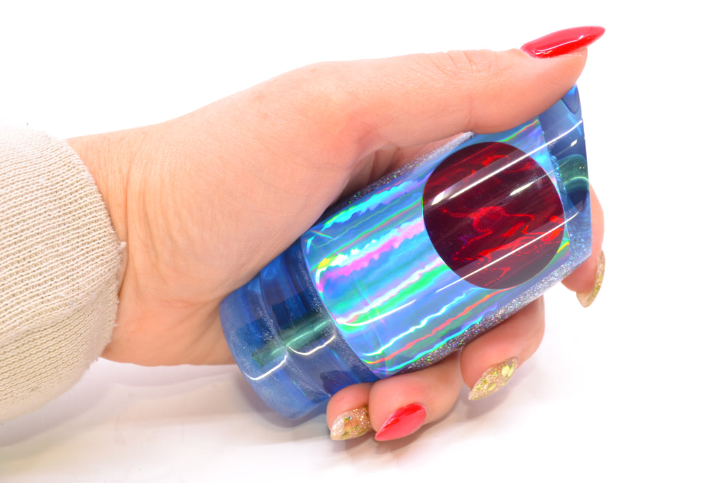 Koya Lures Ice Blue Rainbow Red Eyes Straight Runner 12" 5.8oz GZE