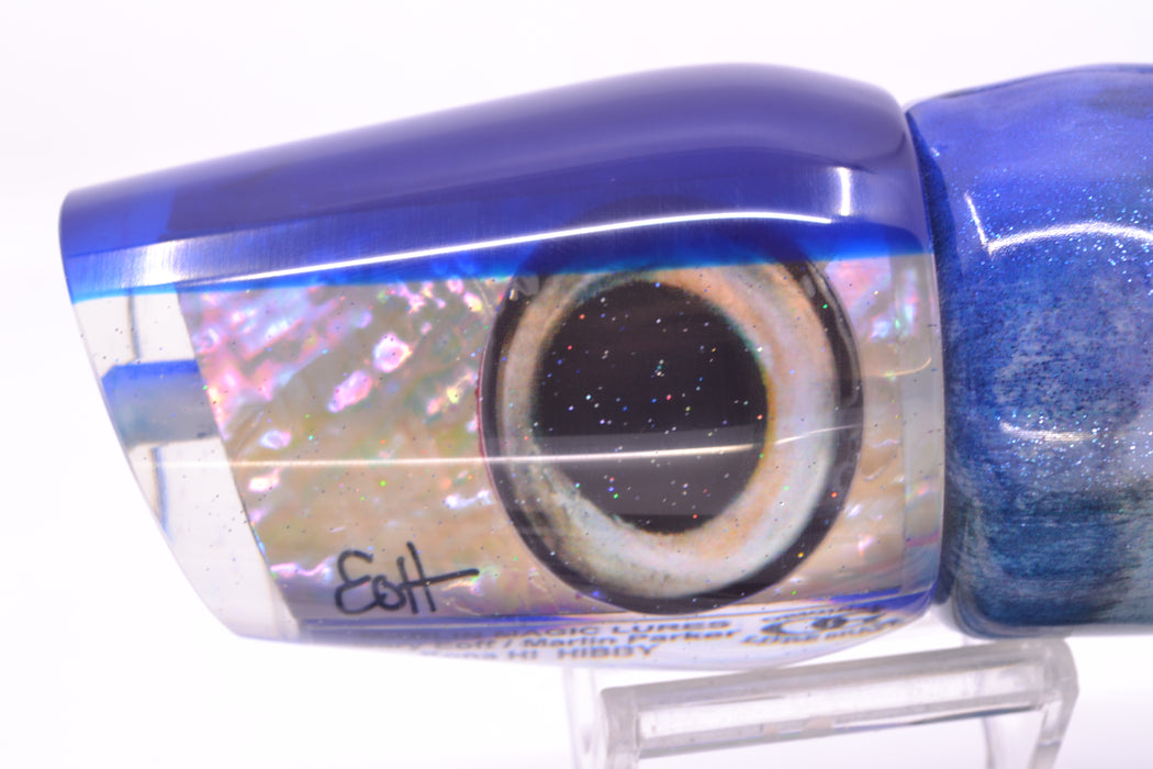 Marlin Magic White Awabi Blue Back Taxi Eyes Hibby 14" 11oz FT Vinyl Aku Revisited