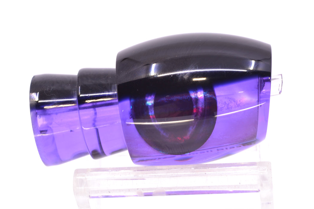 Moyes Lures Purple MOP Black Back Taxi Eyes NEW Small Blaster 9" 3oz