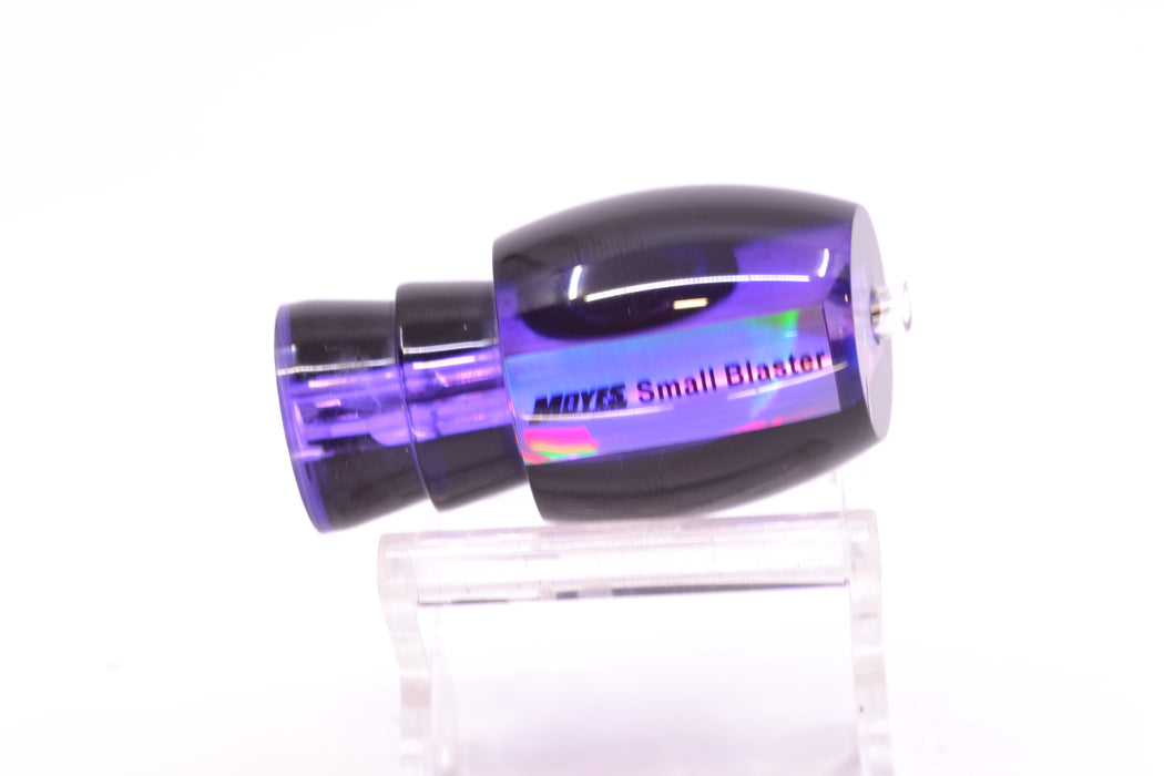 Moyes Lures Purple MOP Black Back Taxi Eyes NEW Small Blaster 9" 3oz