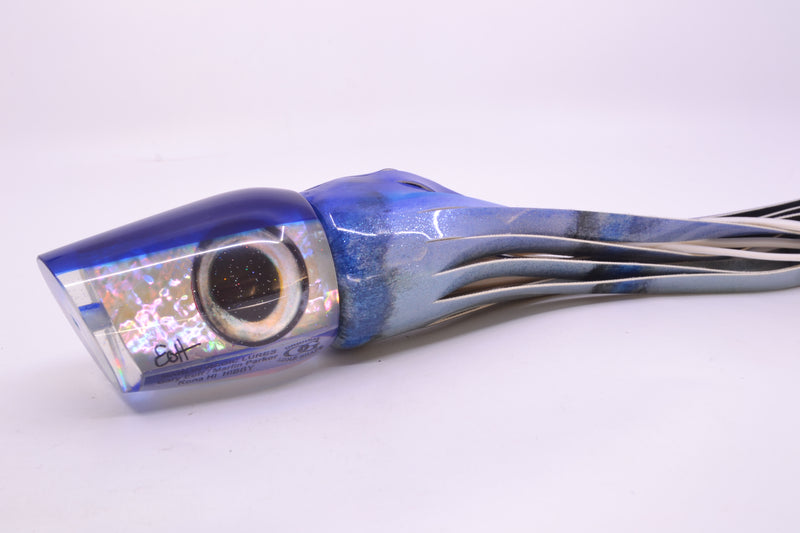 Marlin Magic White Awabi Blue Back Taxi Eyes Hibby 14" 11oz FT Vinyl Aku Revisited
