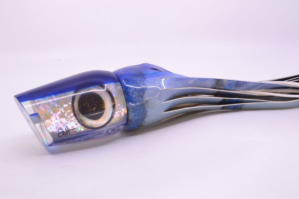 Marlin Magic White Awabi Blue Back Taxi Eyes Hibby 14" 11oz FT Vinyl Aku Revisited
