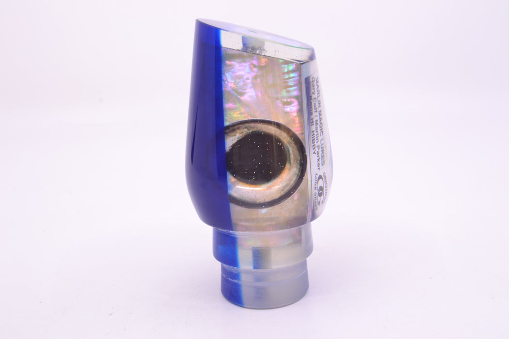Marlin Magic White Awabi Blue Back Taxi Eyes Hibby 14" 8oz