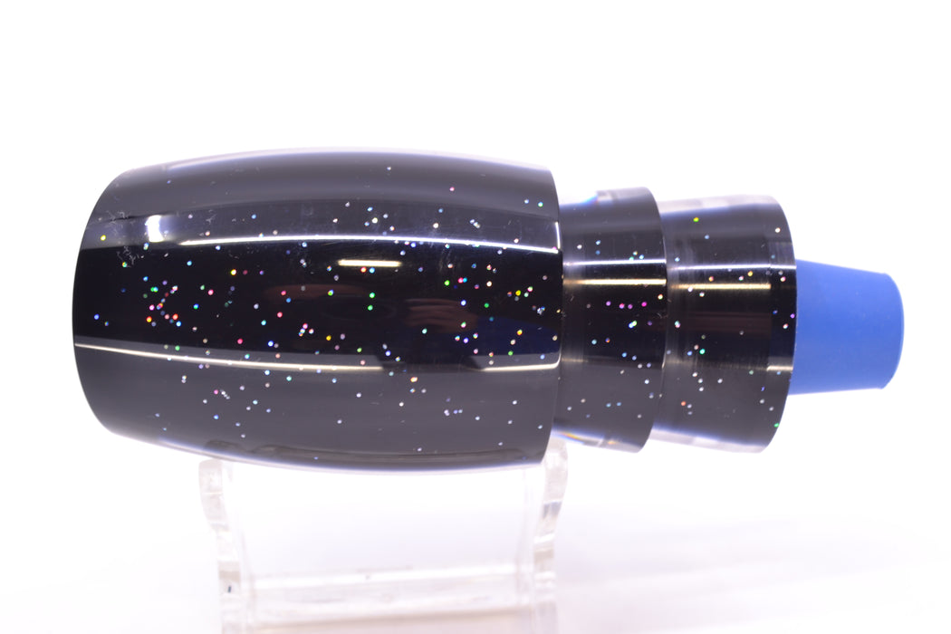 TANTRUM Lures Clear Mirrored Black Back Red Eyes Large Bandit 12" 5.6oz GZE