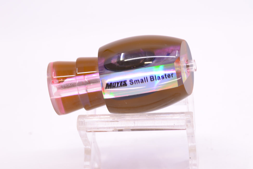 Moyes Lures Rainbow MOP Black-Pink Back Taxi Eyes NEW Small Blaster 9" 3oz GZE