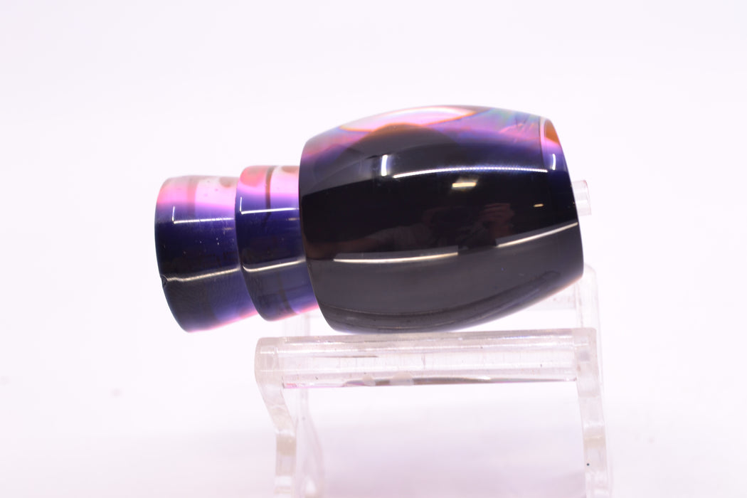 Moyes Lures Rainbow MOP Black-Pink Back Taxi Eyes NEW Small Blaster 9" 3oz GZE