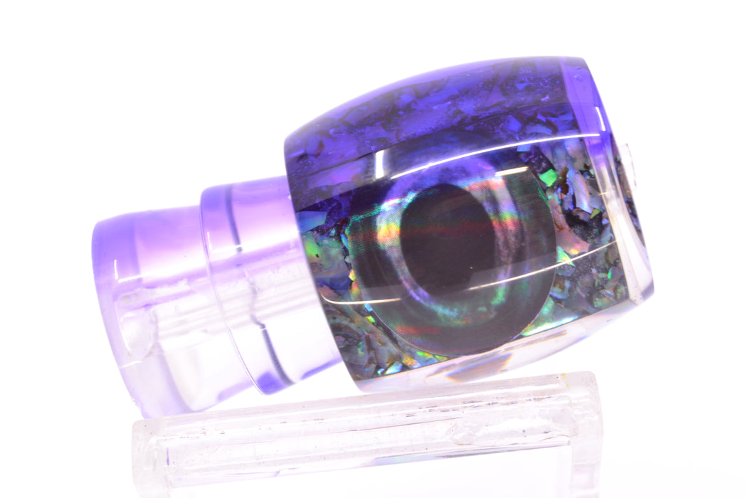 Moyes Lures S&P MOP Purple Back Taxi Eyes Small Secret 9" 1.2oz