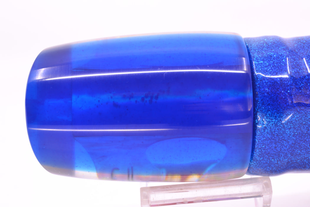 Marlin Magic Pink Awabi Blue Back Red Eyes Large Ruckus 14" 13oz Skirted Blue-Silver/Pink