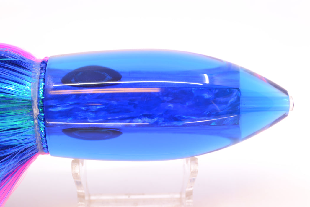 Moyes Lures Blue Awabi Blue Back Large Ono Bullet 14" 12oz EZ Flash Blue Dream
