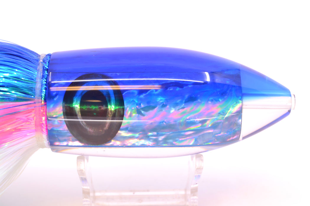 Moyes Lures Blue Awabi Blue Back Large Ono Bullet 14" 12oz EZ Flash Blue Dream