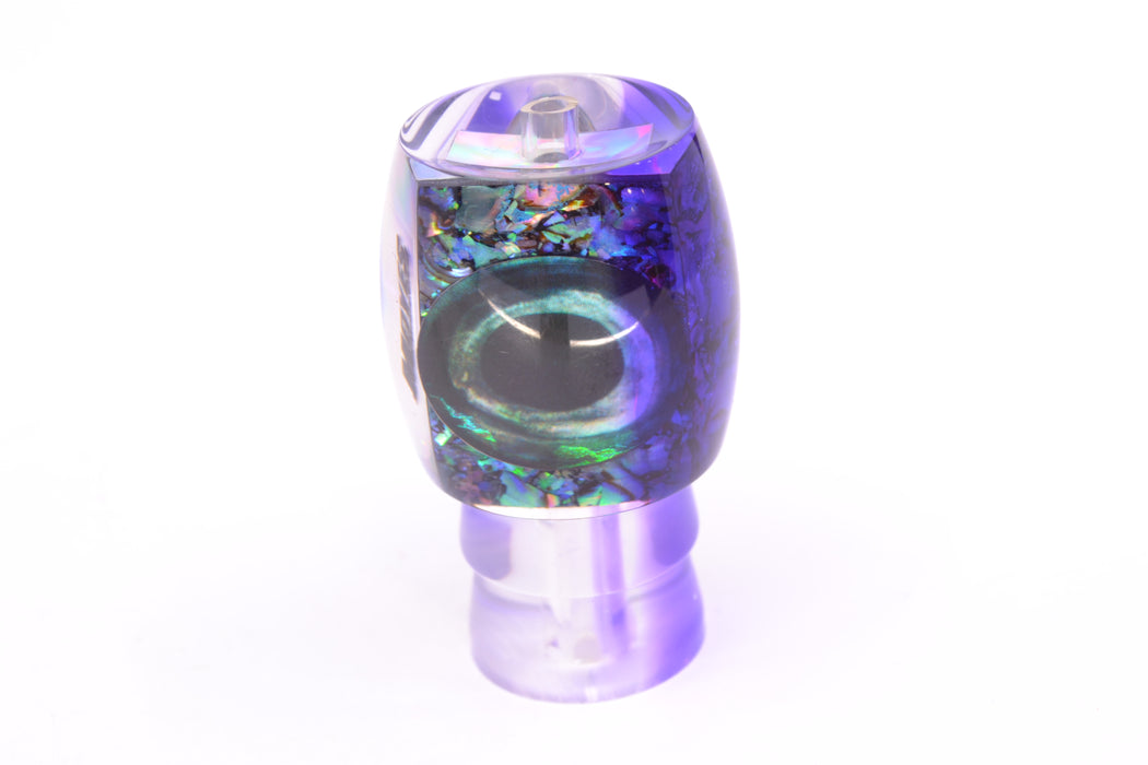 Moyes Lures S&P MOP Purple Back Taxi Eyes Small Secret 9" 1.2oz