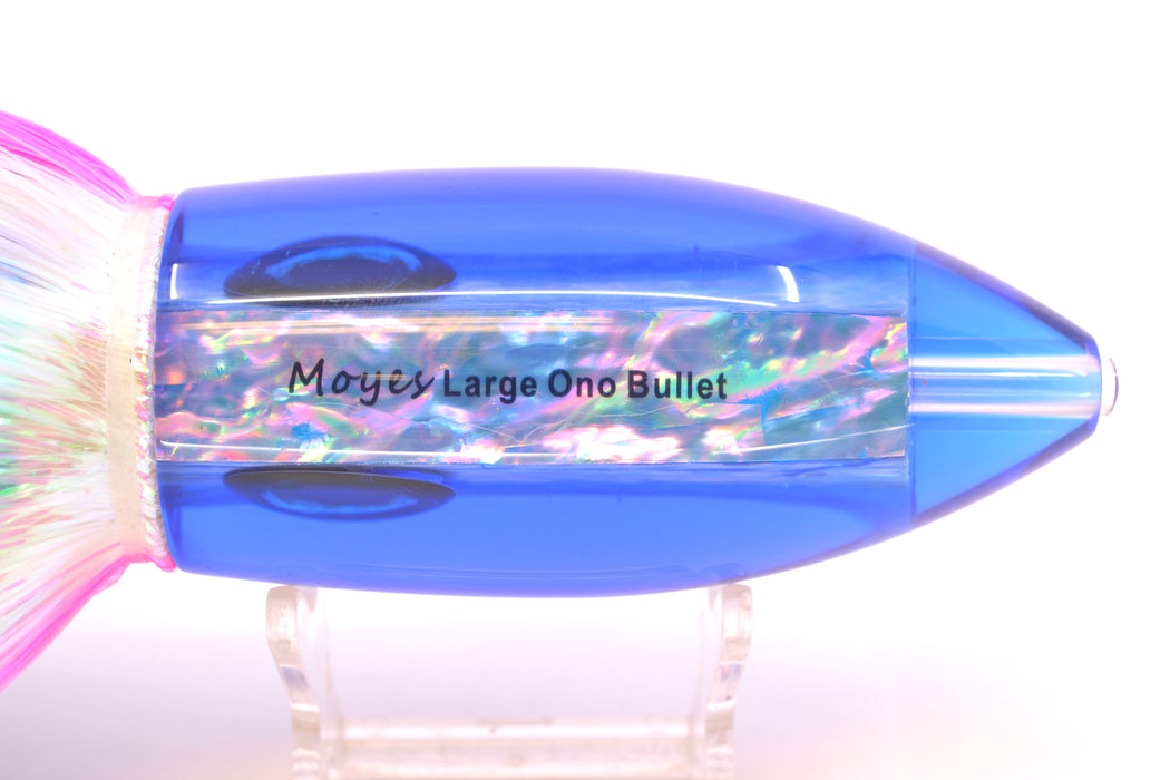 Moyes Lures Blue Awabi Blue Back Large Ono Bullet 14" 12oz EZ Flash Blue Dream